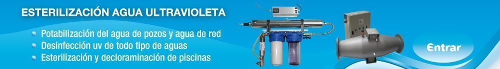 esterilización ultravioleta potabilización agua pozo