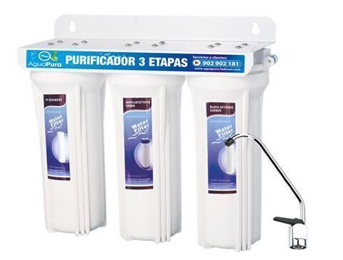 FILTRE D’AIGUA DOMÈSTIC TRES ETAPES