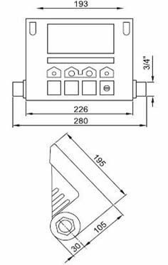 mesures del descalcificador electrònic