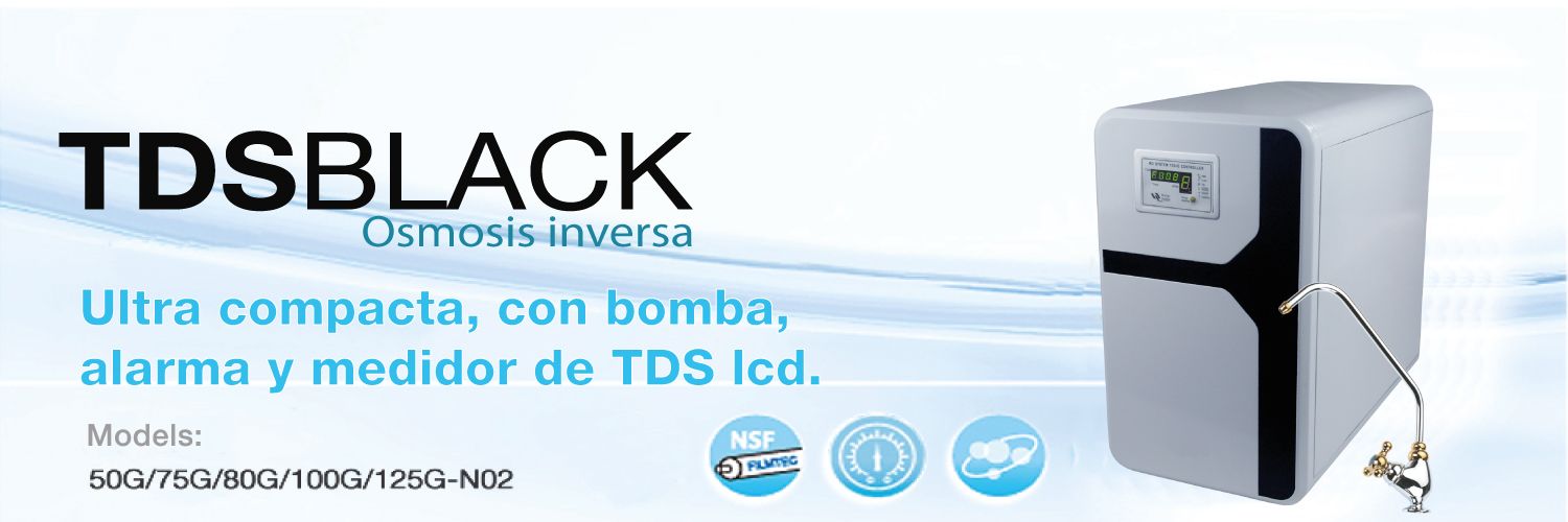 Osmosis con bomba TDSBlack
