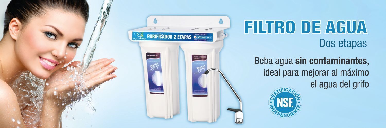 filtro de agua doméstico